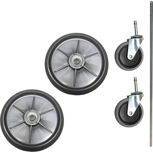 Housekeeping Cart Ball Bearing Wheel & Caster Kit Sécurité Médic