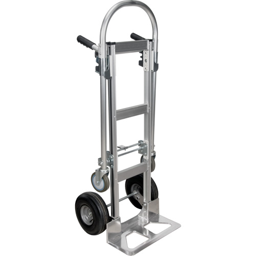Diable transformable, Aluminium, Capacit&eacute; 1250 lb Sécurité Médic