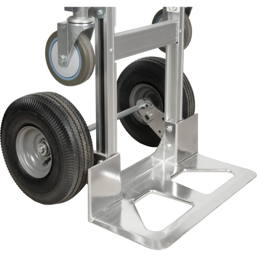 Diable transformable, Aluminium, Capacit&eacute; 1250 lb Sécurité Médic