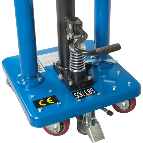Hydraulic Work Table, 18" L x 18" W, Steel, 500 lbs. Capacity Sécurité Médic