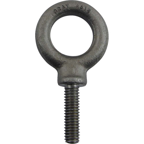 Alloy Steel Eye Bolt, 1" Dia., 1-1/4" L, 1480 lbs. (0.74 tons)/1480 lbs. Capacity Sécurité Médic