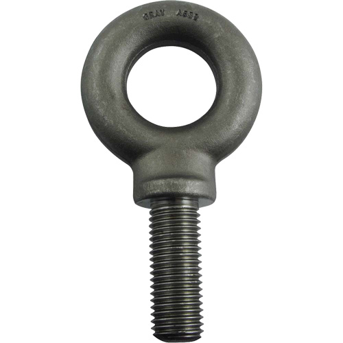 Alloy Steel Eye Bolt, 1-13/16"/3-9/16" Dia., 2-1/2" L, 11600 lbs. (5.8 tons)/11600 lbs. Capacity Sécurité Médic