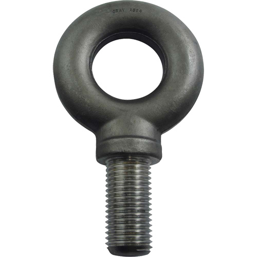 Alloy Steel Eye Bolt, 3-1/4" Dia., 4" L, 47600 lbs. (23.8 tons)/47600 lbs. Capacity Sécurité Médic