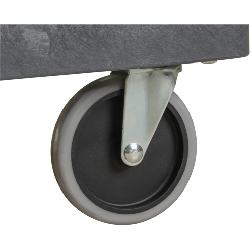Chariot utilitaire pour l'entretien, 2 tiers, 24-5/8" x 32-1/2" x 40", Capacit&eacute; 550 lb Sécurité Médic