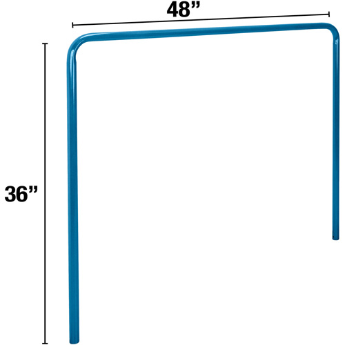Support vertical de 36" x 48" pour chariot &agrave; panneaux Sécurité Médic