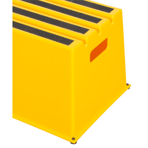 Escabeau industriel, 20-7/8" x 12-3/16" x Hauteur 12" Sécurité Médic