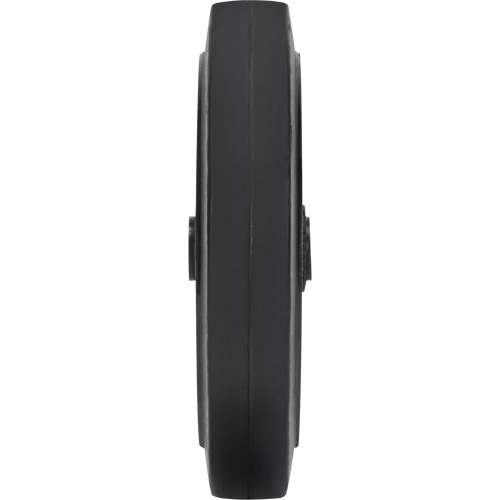 Mold-On Rubber Wheel, 10" (254 mm) Dia. x 2" (50.8 mm) W, 948 lbs. (430 kg) Capacity Sécurité Médic