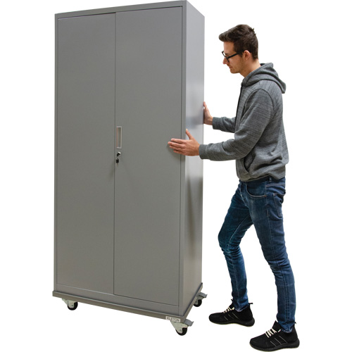 Chariot pour armoire, 18" la x 36" p x 1-3/8" h, Capacit&eacute; de 1000 lb Sécurité Médic