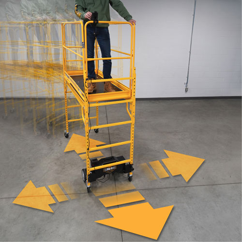 Syst&egrave;me de motorisation pour &eacute;chafaudage Climb-N-Go Sécurité Médic
