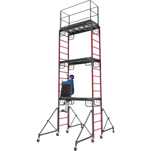 Buildman Baker Drywall Scaffold, 31" D x 6' H Sécurité Médic