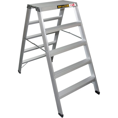 Portable Work-Stand Saw Horse, Aluminum Frame, 12-1/4" D x 56" H Sécurité Médic