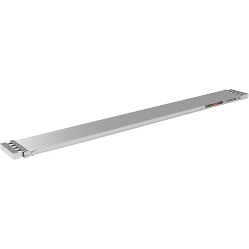 Telescoping Work Plank, 204" W x 12" D, 250 lbs. Capacity, Knocked Down Sécurité Médic