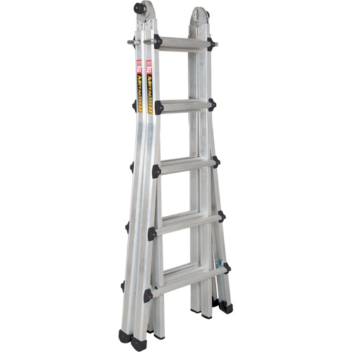 &eacute;chelle t&eacute;lescopique multifonction, Aluminium, 300 lb, CSA calibre 1A Sécurité Médic