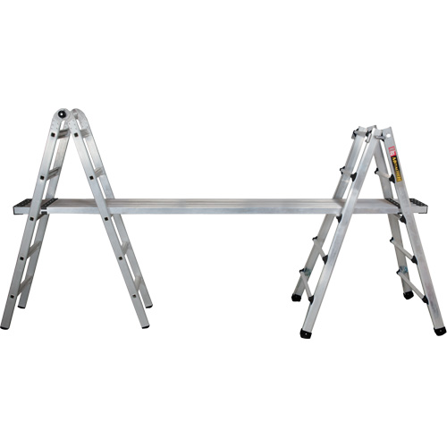 &eacute;chelle t&eacute;lescopique multifonction, Aluminium, 300 lb, CSA calibre 1A Sécurité Médic