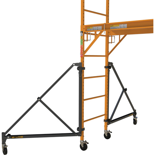 Universal Outriggers with Casters Set Sécurité Médic