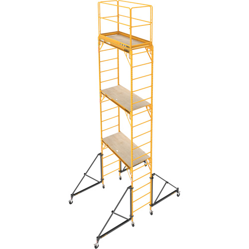 Universal Outriggers with Casters Set Sécurité Médic