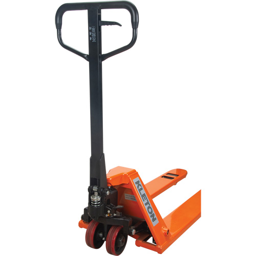 Low Profile Hydraulic Pallet Trucks, 48" L x 20.5" W, 3300 lbs. Cap. Sécurité Médic