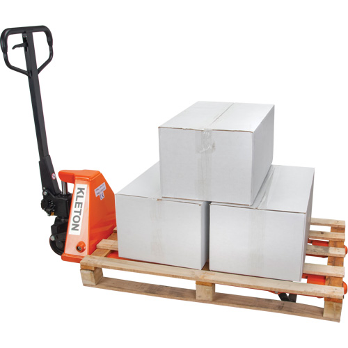 Low Profile Hydraulic Pallet Trucks, 48" L x 20.5" W, 3300 lbs. Cap. Sécurité Médic