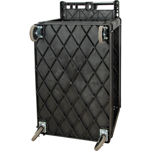 Utility Cart, 2 Tiers, 25-5/8" x 33-1/2" x 43-3/4", 550 lbs. Capacity Sécurité Médic