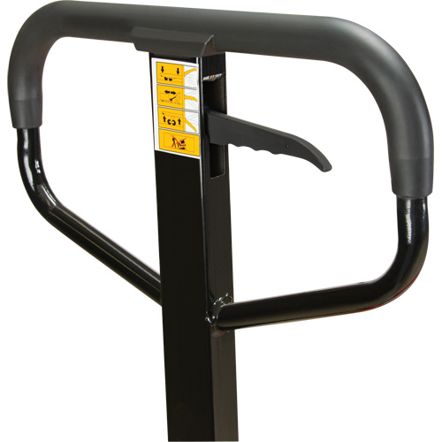 Transpalette manuel, Acier, 48" lo x 27" la, Capacit&eacute; 5500 lb Sécurité Médic