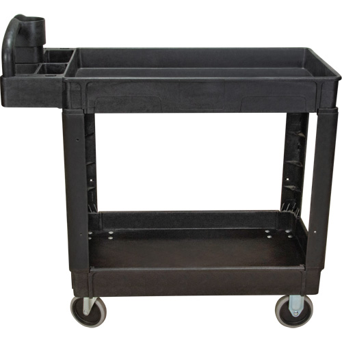 Chariot utilitaire, 2 tiers, 17-1/8" x 33-1/2" x 37-5/8", Capacit&eacute; 550 lb Sécurité Médic