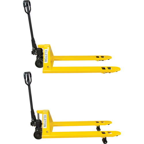 Transpalette &agrave; roues en acier, Acier, 48" lo x 27" la, Capacit&eacute; 5500 lb Sécurité Médic