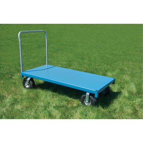 Heavy-Duty Platform Truck, 48" L x 24" W, 1200 lbs. Capacity, Flat Free Casters Sécurité Médic