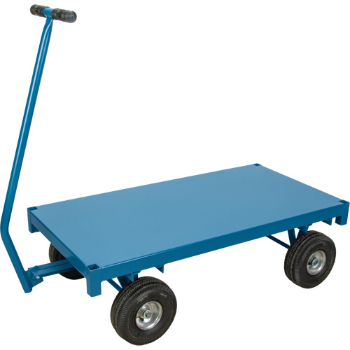 Outdoor Platform Wagon Truck, 30" W x 60" L, 1000 lbs. Capacity Sécurité Médic