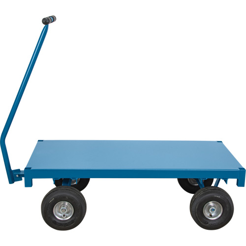 Outdoor Platform Wagon Truck, 30" W x 60" L, 1000 lbs. Capacity Sécurité Médic