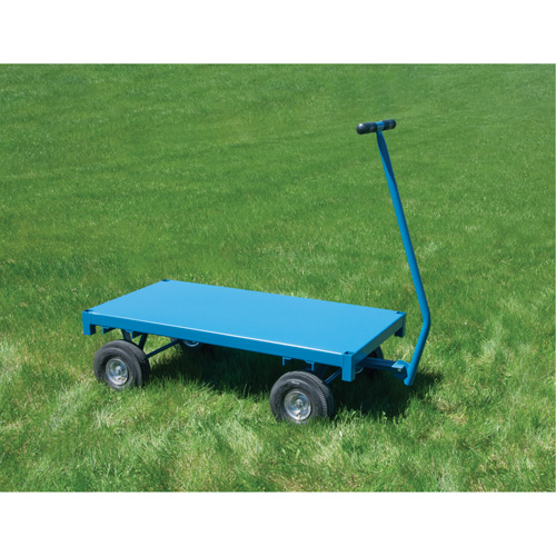 Outdoor Platform Wagon Truck, 30" W x 60" L, 1000 lbs. Capacity Sécurité Médic