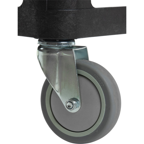 Chariot utilitaire avec tablette plate, 3 tiers, 18-1/8" x 37-3/8" x 27-3/4", Capacit&eacute; 330 lb Sécurité Médic