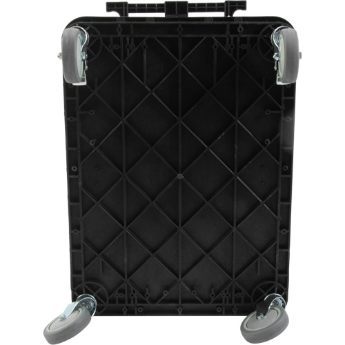 Chariot utilitaire avec tablette &agrave; bordure profonde, 3 tiers, 19" x 39-1/2" x 28-1/4", Capacit&eacute; 330 lb Sécurité Médic