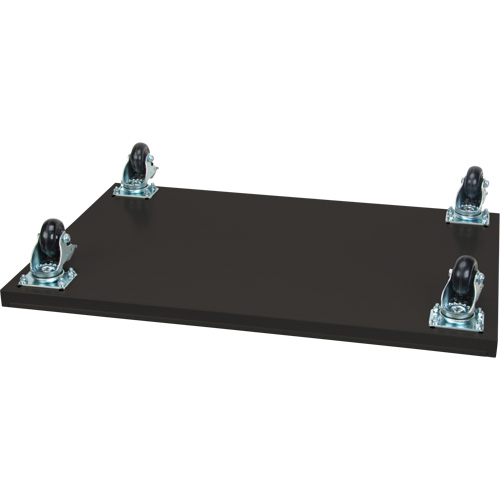 Socle roulant pour armoire, 24" la x 36" p x 1,375" h, Capacit&eacute; de 1000 lb Sécurité Médic