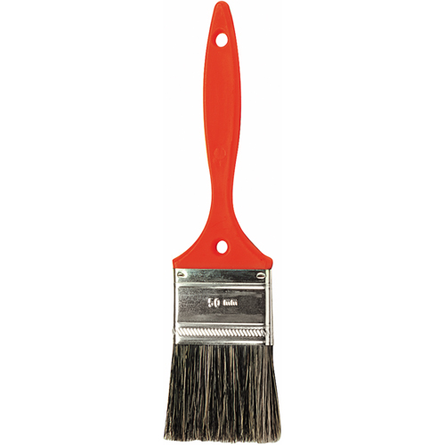 Go Paint Brush, Natural Bristles, Plastic Handle, 1" Width Sécurité Médic