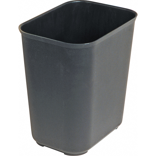 Fire Resistant Wastebasket, 14 Quarts, Fiberglass Sécurité Médic