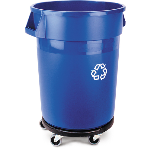Contenant de collecte des d&eacute;chets recyclable Brute, Vrac, Plastique, 32 gal. US Sécurité Médic