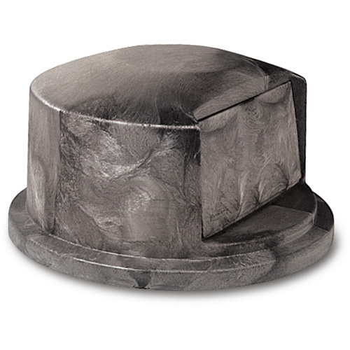 Round Brute&reg; Tops, Dome Lid, Plastic/Polyethylene, Fits Container Size: 22" Dia. Sécurité Médic