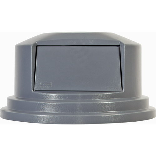 Round Brute&reg; Tops, Dome Lid, Plastic/Polyethylene, Fits Container Size: 26-1/2" Dia. Sécurité Médic