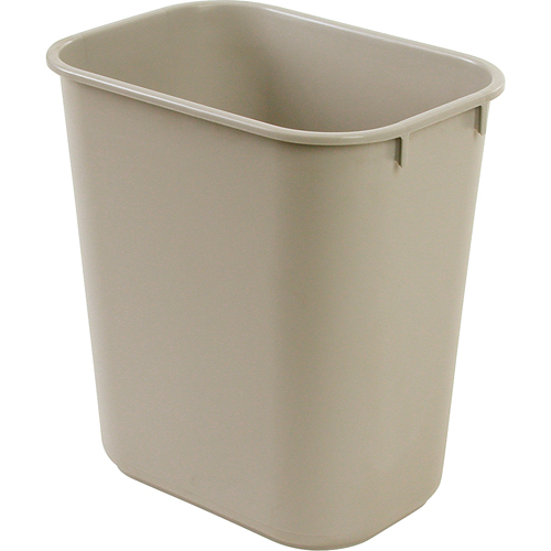 Soft Wastebasket, 28 qt., Plastic Sécurité Médic