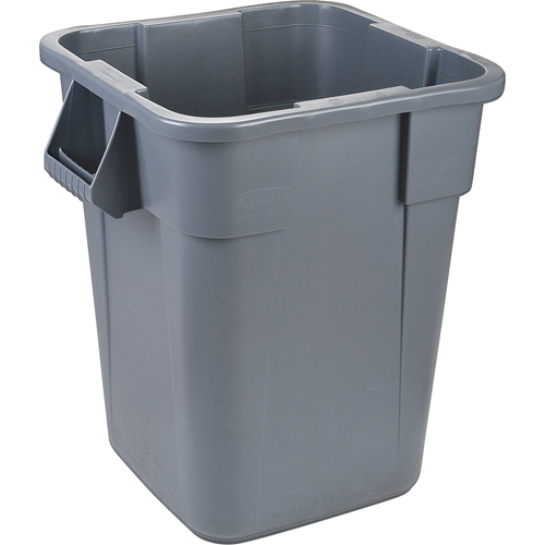 Square Brute&reg; Containers, Polyethylene, 40 US gal. Sécurité Médic