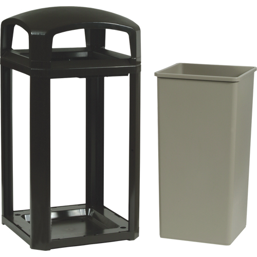 Landmark Series&reg; Classic Container Frame With Rigid Liner, Plastic, 50 US gal. Sécurité Médic