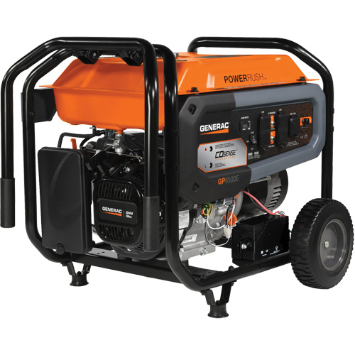 Portable Generator with COsense&reg; Technology, 8125 W Surge, 6500 W Rated, 120 V/240 V, 7.9 gal. Tank Sécurité Médic