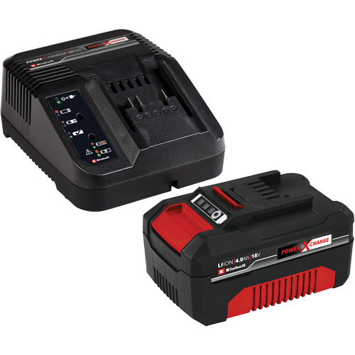 Trousse de d&eacute;marrage batterie & chargeur Power X-Change, Lithium-ion, 18 V Sécurité Médic