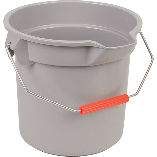 Brute&reg; Bucket, 3.5 US Gal. (14 qt.) Capacity, Grey Sécurité Médic