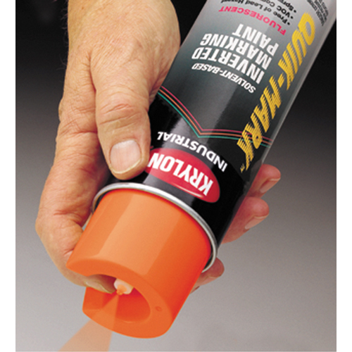 Industrial Quik-Mark Solvent-Based Inverted Marking Paint, 17 oz., Aerosol Can Sécurité Médic