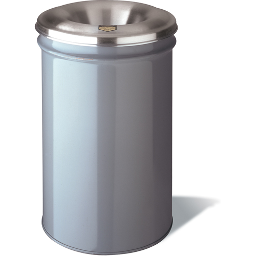 Poubelles Cease-Fire, M&eacute;tal, 4,5 gal. US Sécurité Médic