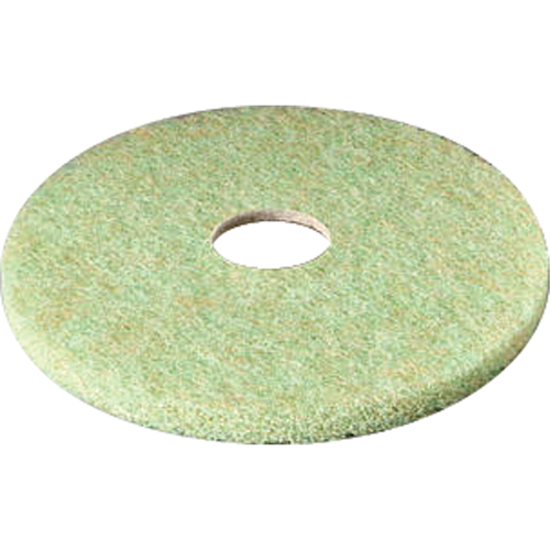 5000 Topline Pre-Burnish Pad, 17", Burnishing/Cleaning/Scrubbing, Brown/Green Sécurité Médic