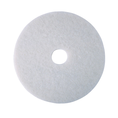 Tampon de polissage pour planchers, 17", Polissage, Blanc Sécurité Médic