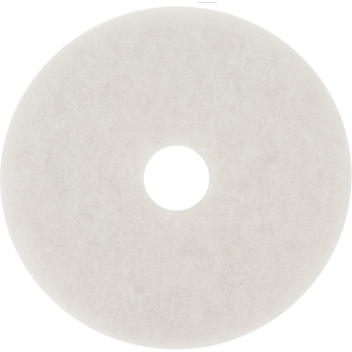 Floor Pad, 20", Polish, White Sécurité Médic