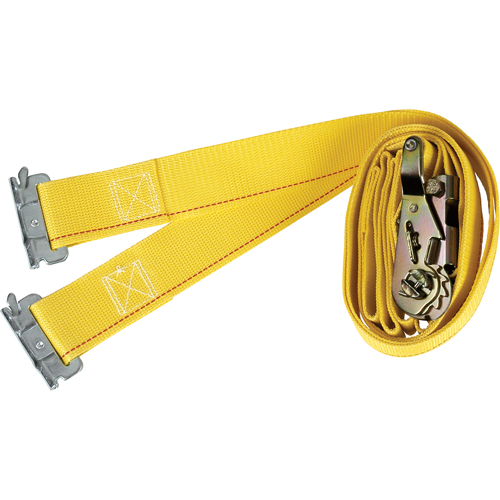 Tendeurs d'arrimage logistique, Rochet, 2" la x 16' lo, Charge d'utilisation 1000 lb (454 kg) Sécurité Médic